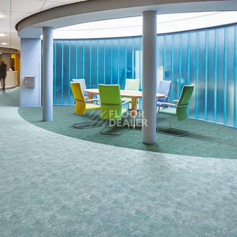 Forbo Flotex Colour Calgary 50*50 t 590021 Calgary Aqua фото 2 | FLOORDEALER